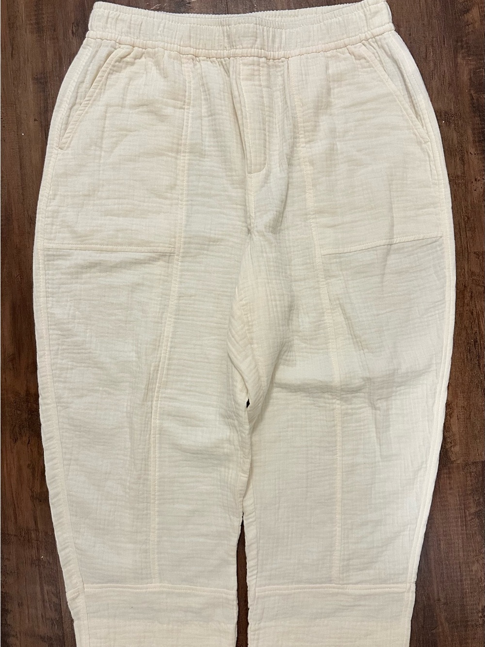 Madewell linen pants Large petite NWT